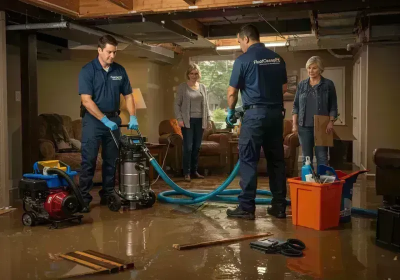 Basement Water Extraction and Removal Techniques process in Dickson, TN